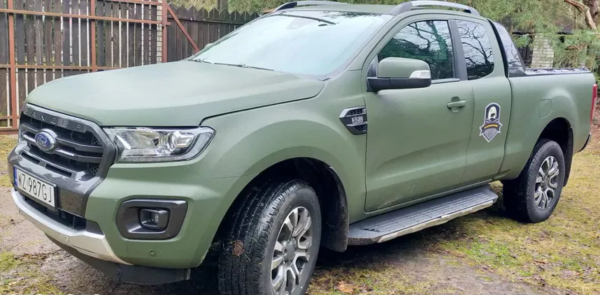 samochody osobowe Ford Ranger cena 157000 przebieg: 45400, rok produkcji 2020 z Warszawa